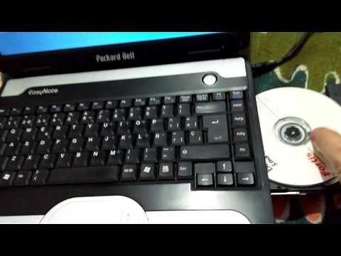 How to boot from a CD/DVD (Packard Bell EasyNote B3340)