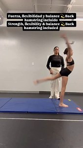 Fuerza, flexibilidad y balance 💫 Back hamstring incluido Strength, flexibility & balance 💫 Back hamstring included Coach: Catherine Cortez #bocaratonflorida #dancetraining #backflexibility #balancetraining #dancemotivation | Catherine Cortez Egea