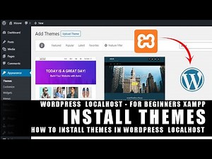 How to install Themes in Wordpress Localhost - For Beginners