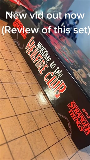 WATCH THE FULL REVIEW ON CHANNEL (dnd stranger things set)#dnd #strangerthings #review #unboxing