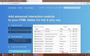 32-Datatables的使用介绍