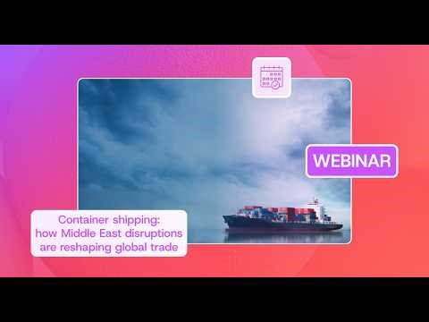 Container shipping: how Middle East disruptions are reshaping global trade