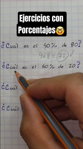 Aprende a como calcular porcentajes!✅️👏🤓