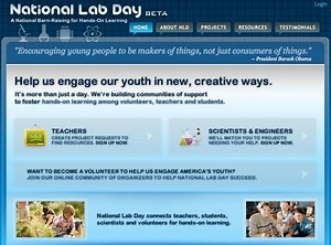 “National lab day” in the USA includes a Blimpduino Arduino kit and MAKE magazine!