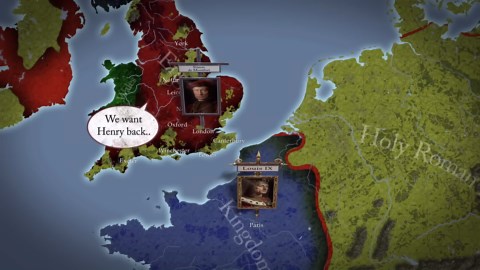 King Henry III and the Second Barons' War: The Battle of Evesham, 1265 (part 2) - animated