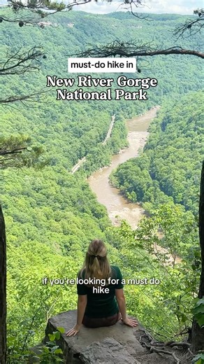 This was my favorite hike at New River Gorge!