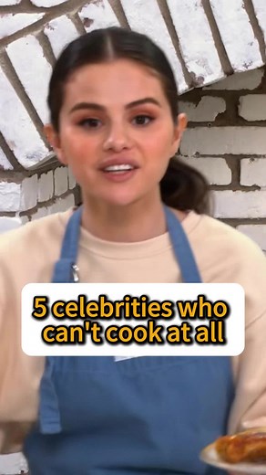 5 celebrities who can’t cook at all#jenniferlawrence #selenagomez #parishilton #celebrity #usa