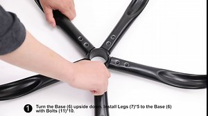 Sweetcrispy Home Office Chair, Leather Computer Gaming Chair with Armrests, Adjustable Swivel Rolling Desk Chair with Wheels, Lumbar Support, Black