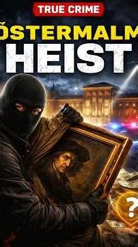 The Perfect Crime? Sweden’s Unsolved Östermalm Heist #story #crime #history