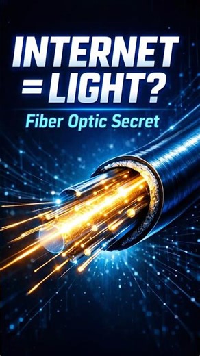 How Fiber Optics Work ? #fiber #optics #internet #speed #fiberoptic #opticalfiber #fiberinternet