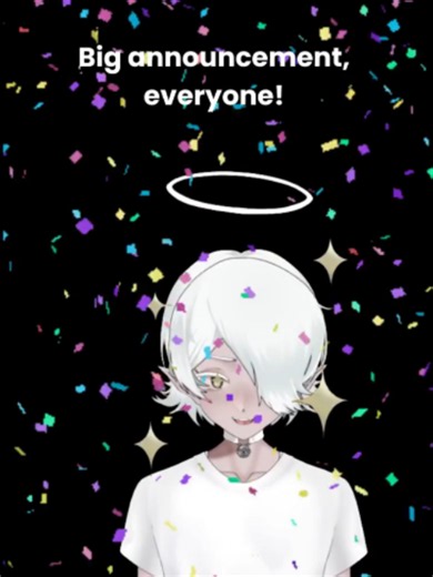 Big Announcement, everyone! We're debuting at 10:30 AM PST on the 24th! #FYP #VTuber #Debut#Streamer #Twitch #YouTube #Angel #Vampire