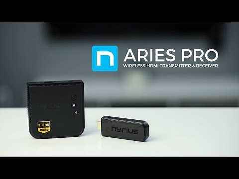 Nyrius ARIES Pro Wireless HDMI Transmitter & Receiver (NPCS600)