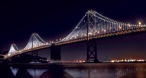 bay lights installation to illuminate the san francisco bay bridge