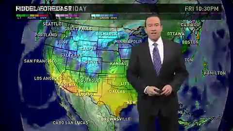 Friday's forecast: Rain hits the East Coast