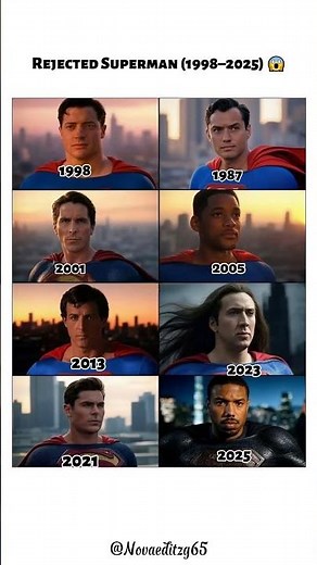 These Actors Were Chosen for Superman First (1998–2025)