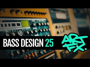 Bass Design 25: Squelchy Neuro pitchbend bass