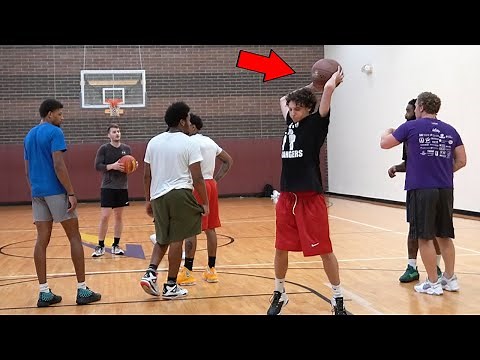 Exploding Basketballs In Public!