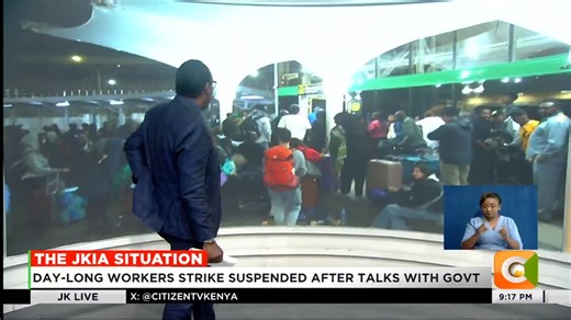 The JKIA situation Long queues still witnessed at JKIA as operations gradually resumes at JKIA #JKLive Jeff Koinange | Citizen TV Kenya