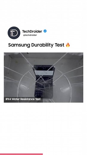 6M views · 109K reactions | How Samsung Test the Durability  | TechDroider | Facebook