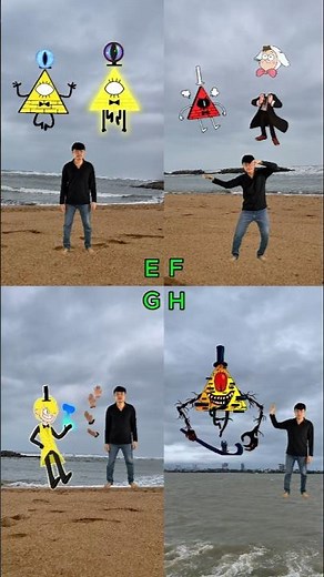 Bill Cipher x Dipper Pines Gravity Falls Video End #billcipher #gravityfalls