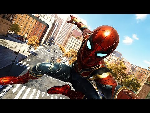 UNLOCKING IRON SPIDER INFINITY WAR SUIT!! | Spider-Man PS4 w/Thinknoodles!