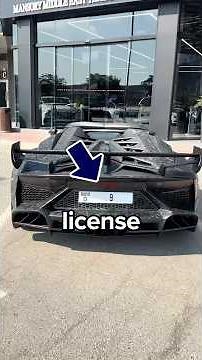 How do License Plates Actually Work? 😳 #cars