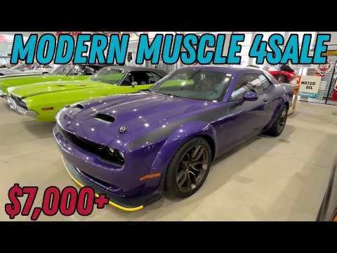 Modern Muscle Cars for Sale at Kissimmee Auction Mecum 2026 | Modern Muscle Car Prices