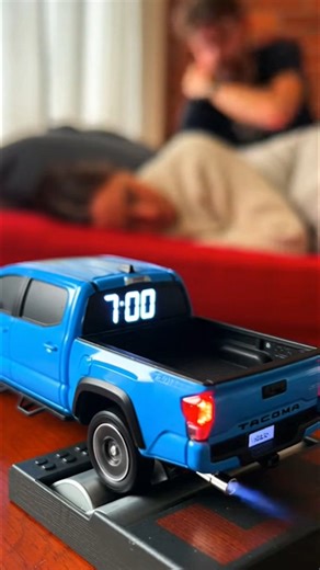 From Sleep to Trail Mode 😳🔥 Toyota Tacoma Alarm Clock Delivering Rugged Morning Power #ToyotaTacoma #TacomaTruck #TruckLifestyle #OffRoadLife #PickupTruck | DriF Ter