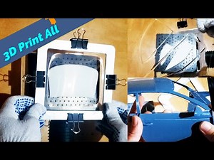 3D Printed Vacuum Former V2 (Making Windshields for Model Car)
