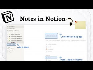 How to take Notes in Notion (For Everyday Use)