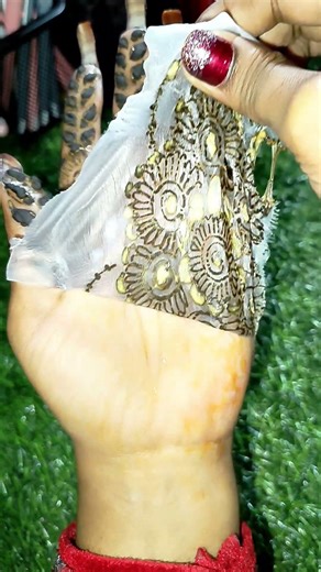 Stylish Mehndi Design ♥️ #shorts #mehndi #trending #stylish #latest #arabic #henna #mehandi #video