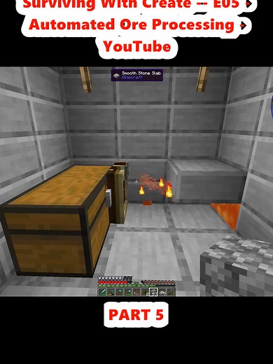 Surviving With Create -- E05 - Automated Ore Processing - YouTube (5)