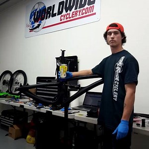 Today, we show you how to install a PressFit bottom bracket. It's actually pretty simple, just use a high quality lubricant... #mtb #worldwidecyclery | Worldwide Cyclery | Facebook