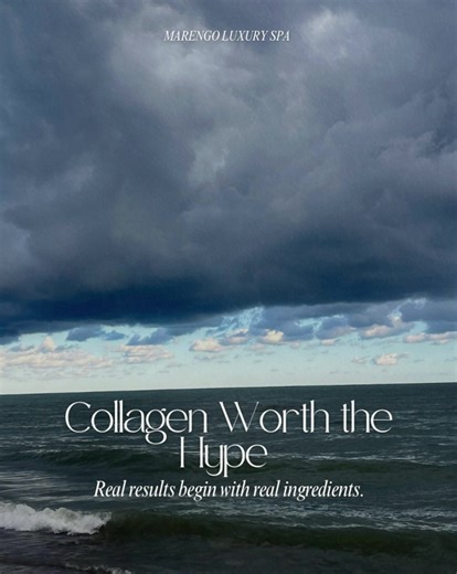 There’s been a growing social media trend encouraging people to “eat your collagen retinol.” While collagen consumption can support skin health, not all sources are absorbed the same way, and results depend on consumption. Before making changes to your grocery list, it’s worth assessing which proteins align best with your body’s needs and skincare goals. You may find what you’re looking for is already on our menu. #collagenmask#cleveland#216#collagen#spatok