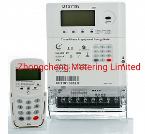 [Hot Item] Three Phase Smart GPRS Sts Prepayment Energy Meter