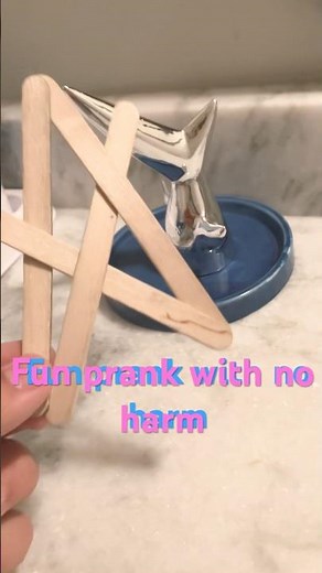 How to make an exploding frisbee out of popsicle sticks.