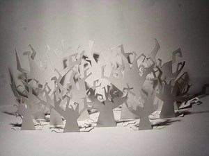 stop motion animation "little red riding hood"