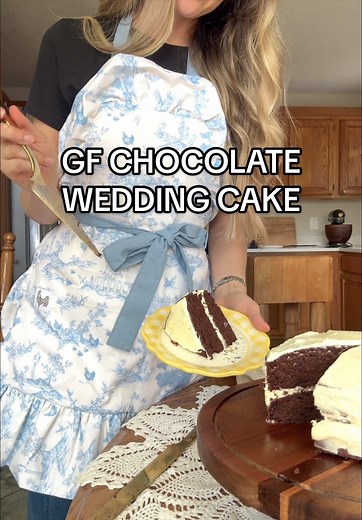 Healthier Chocolate Wedding Cake Recipe (GF, Refined Sugar-Free)