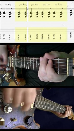 Guitar Tab Hide Away by Stevie Ray Vaughan #srv #guitarriff #guitartabs #guitar #stratocaster
