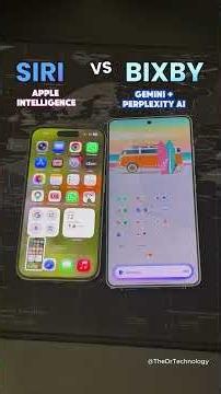 Apple's Siri vs. Samsung's Bixby - You decide