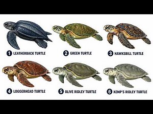Every Sea Turtle Species Explained in 8 Minutes
