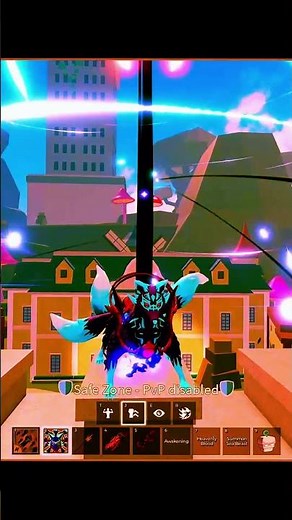 Easy Kitsune🦊Combo! #roblox #comboes #bloxfruits