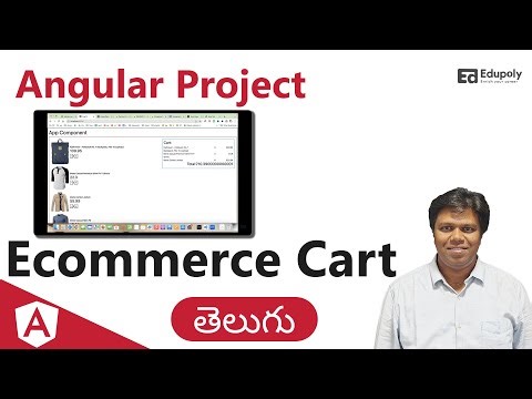 Ecommerce cart - Angular Project - Telugu
