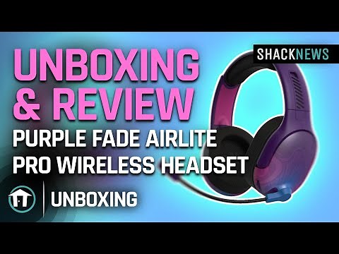 Unboxing & Review: Xbox Series X|S & PC Purple Fade AIRLITE PRO WIRELESS Headset
