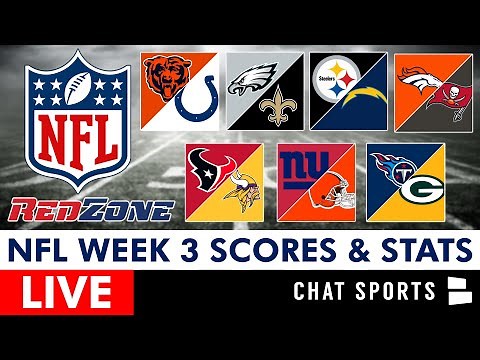 NFL Week 3 RedZone Live Streaming Scoreboard, Highlights, Scores, Stats, News & Analysis