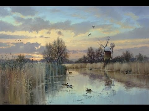 Ralph Vaughan Williams : Norfolk Rhapsody No.1. Colin W. Burns : Paintings.