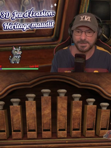 Cursed Legacy : Énigme Réussie… Grâce à Mon Chatroom ! 😹🧩🔥 Mon chatroom a officiellement pris le contrôle du gameplay… et il a mieux joué que moi. Dans Cursed Legacy, les énigmes deviennent de plus en plus tordues, mais cette fois, j’ai eu un allié inattendu : mes folowers sont la 😹. 🧠 Énigme réussie 🐾 Chatroom en mode speedrun 🎮 Escape Room 3D – Cursed Legacy ➡️ Résultat : un short complètement improbable… et totalement validé. 💬 Dis‑moi en commentaire : tu aurait reussi seul ? 👇 Abonn