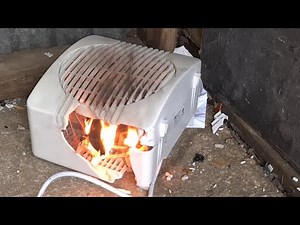 Smash Dangerous Ringgrip Upright Fan Heater