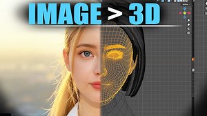 角色创建器：图像到 3D 人脸（带拓扑）_哔哩哔哩_bilibili