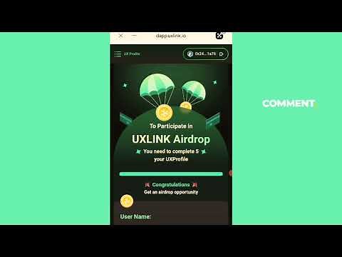 UXLINK Airdrop Complete Guide to Claim Airdrop / Claim Instant $UXUY Tokens/ Rehold Airdrop Claiming